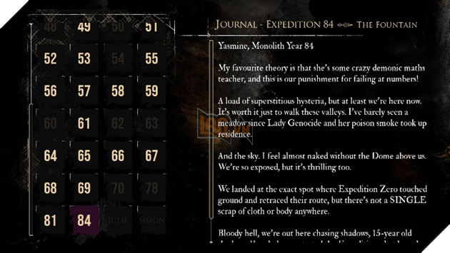 Nội dung Nhật ký Đoàn Thám Hiểm 84