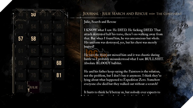 Nội dung Nhật ký Julie thuộc Đội tìm kiếm và Giải cứu