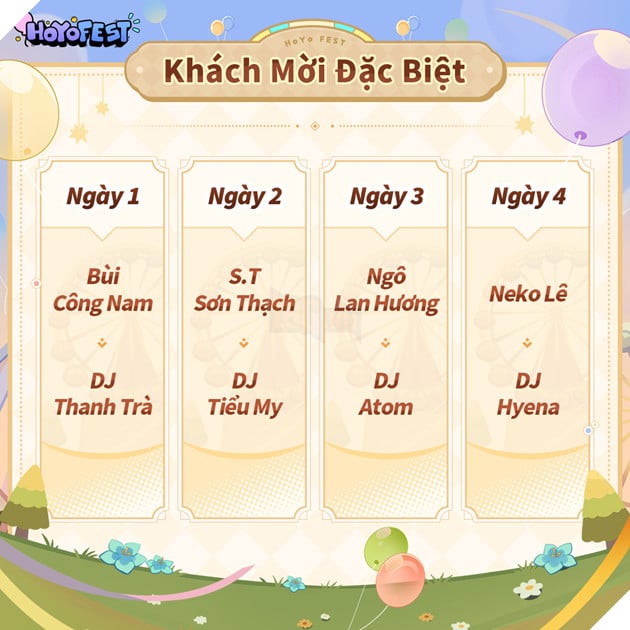 HoYo FEST 2025: Sự Kiện HoYoverse Được Mong Chờ Nhất Ở Đông Nam Á Sẽ Quay Trở Lại Vào Tháng 7! 4