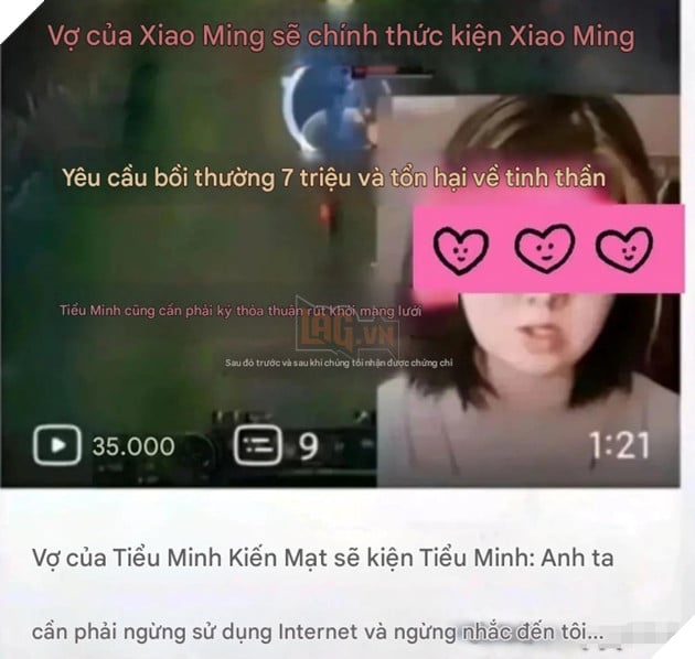 Nma streamer nổi tiếng bị vợ yêu cầu bồi thường 25 tỷ tiền tổn hại tinh thần