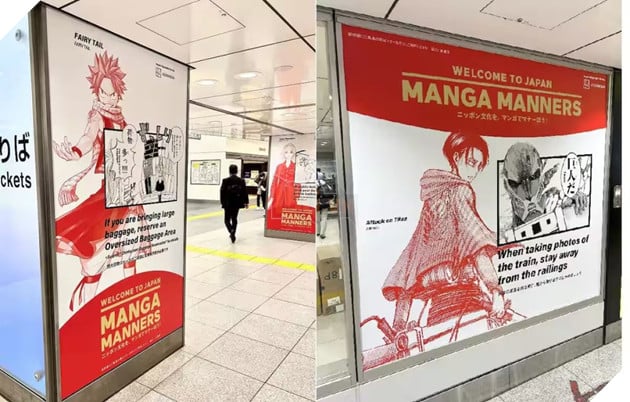 Manga Manners được đánh giá là một chiến dịch “đậm chất Nhật”.