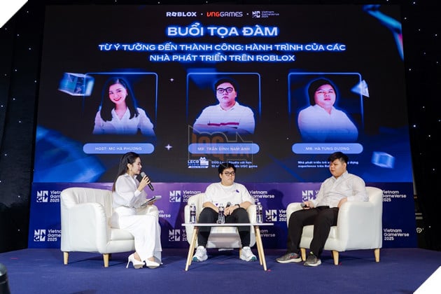 Buổi tọa đàm chia sẻ về tiềm năng khai thác Roblox tại Việt Nam