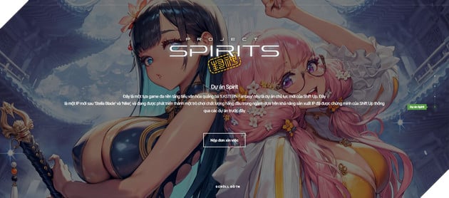 Dự án game mới của Shift Up với tên gọi Project Spirits