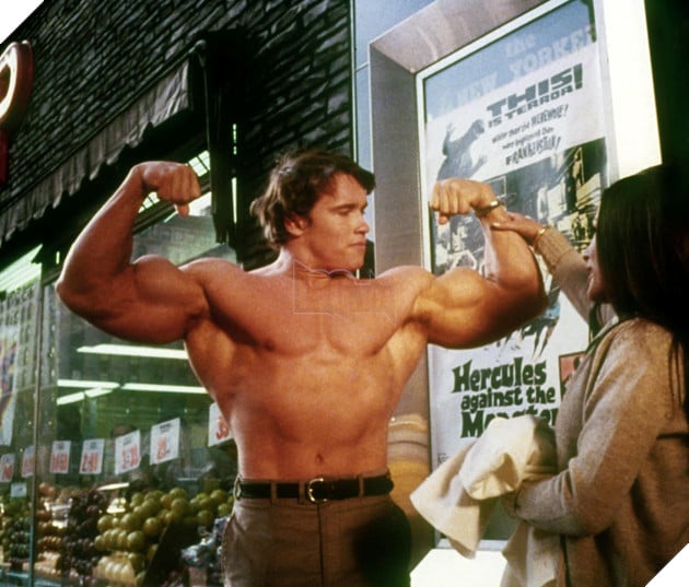 Hình ảnh sao nam Arnold Schwarzenegger khi ông còn trẻ