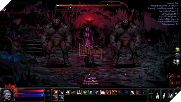 Game khám phá hầm ngục - đánh theo lượt Hellslave miễn phí trên Steam