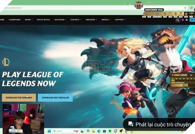 Huyền thoại làng DOTA 2 bất ngờ tải LMHT về, fan mong chờ ngày anh đối đầu Faker