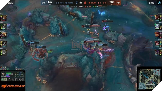 Jhin trong tay Artemis không đủ sát thương trong giao tranh