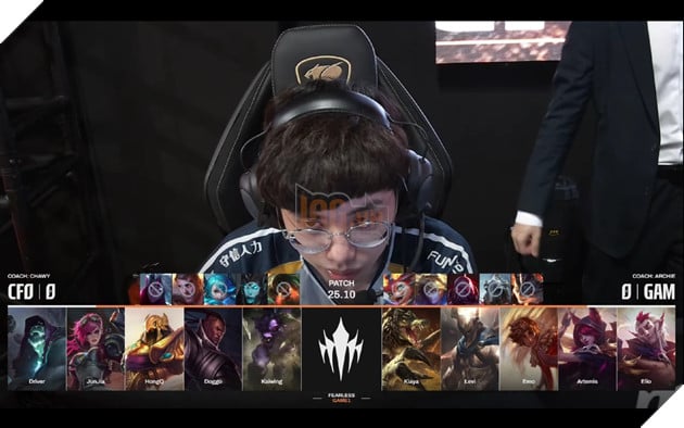 GAM Esports lựa chọn đội hình mang thiên hướng đột kích sớm