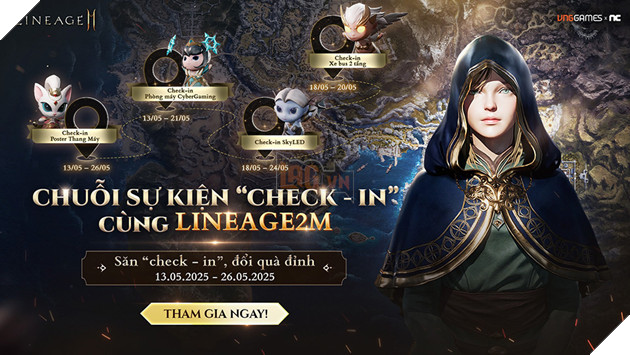 Game Thủ Bất Ngờ Với Hình Ảnh Lineage2M Xuất Hiện Hoành Tráng Ngoài Đời