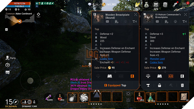 Khám phá chức năng Codex, nguồn tăng lực kỳ lạ trong Lineage2M