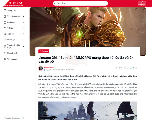 Cộng Đồng Háo Hức Đón Chờ Ngày Ra Mắt Lineage2M 7