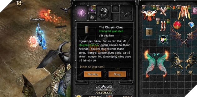 Mẹo Chuyển Class Trong MU Lục Địa VNG Trong Đơn Giản Trong Một Nốt Nhạc 3