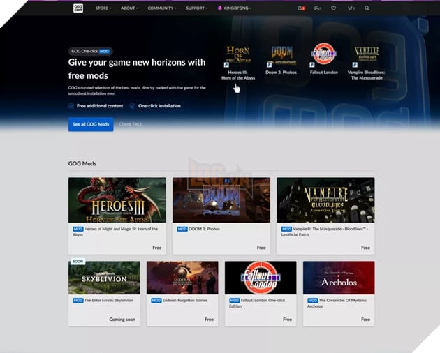 Nền tảng game GOG