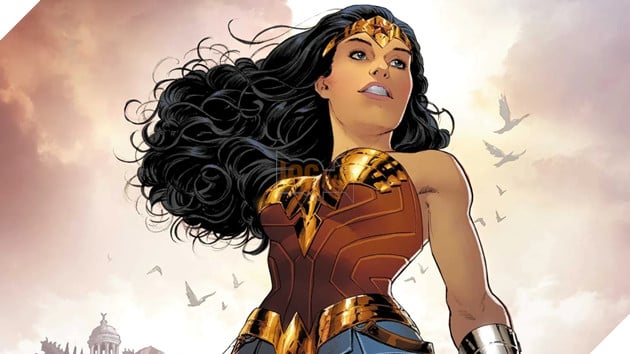 Hình ảnh nhân vật Wonder Woman trong truyện tranh