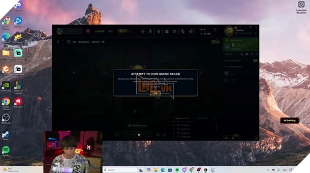 Huyền thoại của DOTA 2 gặp biến mới khi chơi LMHT chưa được bao lâu
