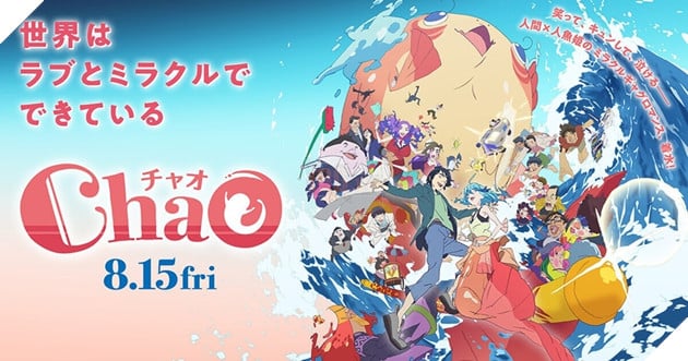 Anime ChaO Của Đoạt Giải Tại Liên Hoan Phim Quốc Tế Annecy