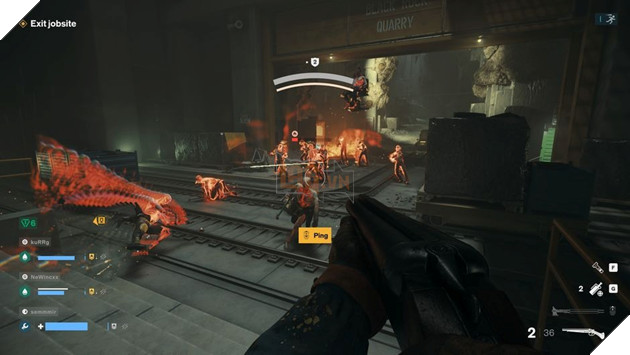 Mỗi người chơi sẽ có một hệ thống khiên chắn