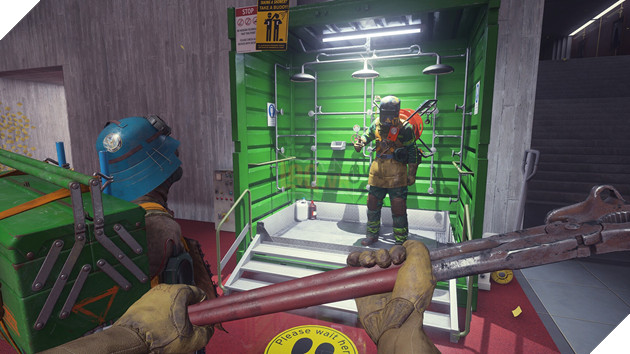 Việc đi tắm trong FBC: Firebreak cũng rất quan trọng