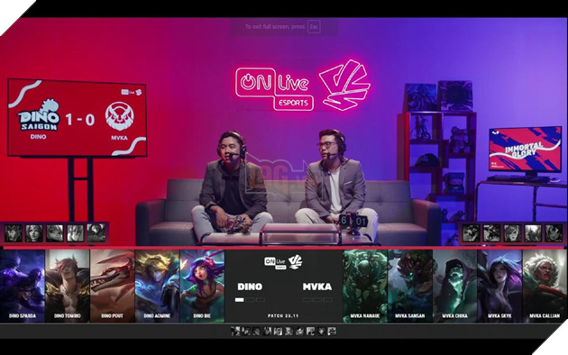 Sau khi thua trận, MVKA chuyển sang đội hình bắt lẻ