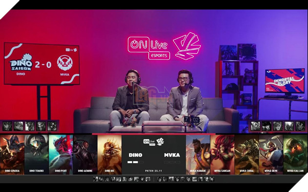 Ở game đấu thứ 3, hai đội lựa chọn các vị tướng thuận tay của mình