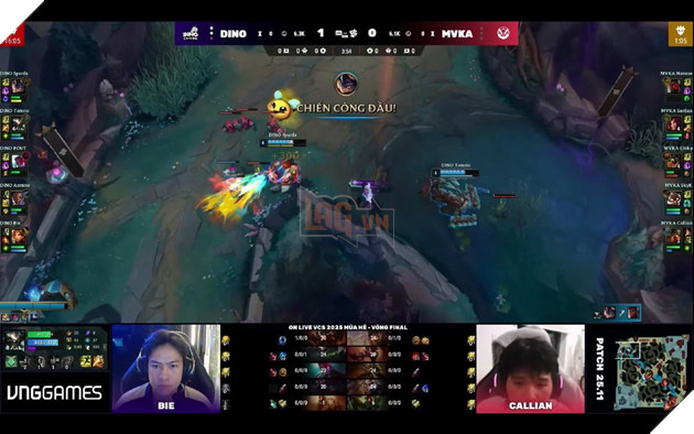 Sparda có được mạng hạ gục đầu tiên.