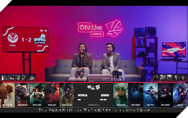 Ở ván đấu cuối cùng, Saigon Dino chọn đội hình cực dị với Olaf