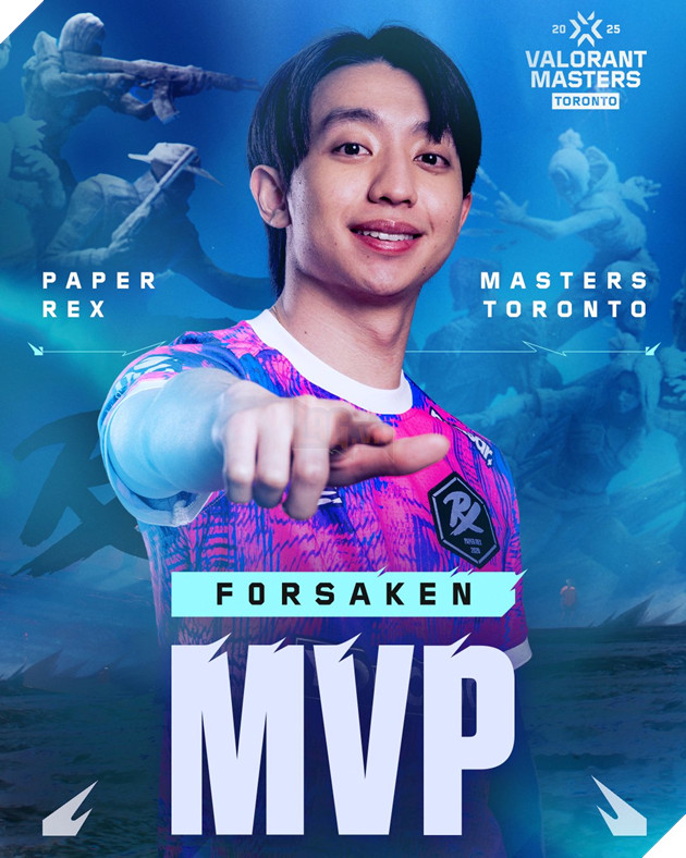 Danh hiệu MVP thuộc về Forsaken với phong độ thi đấu ổn định