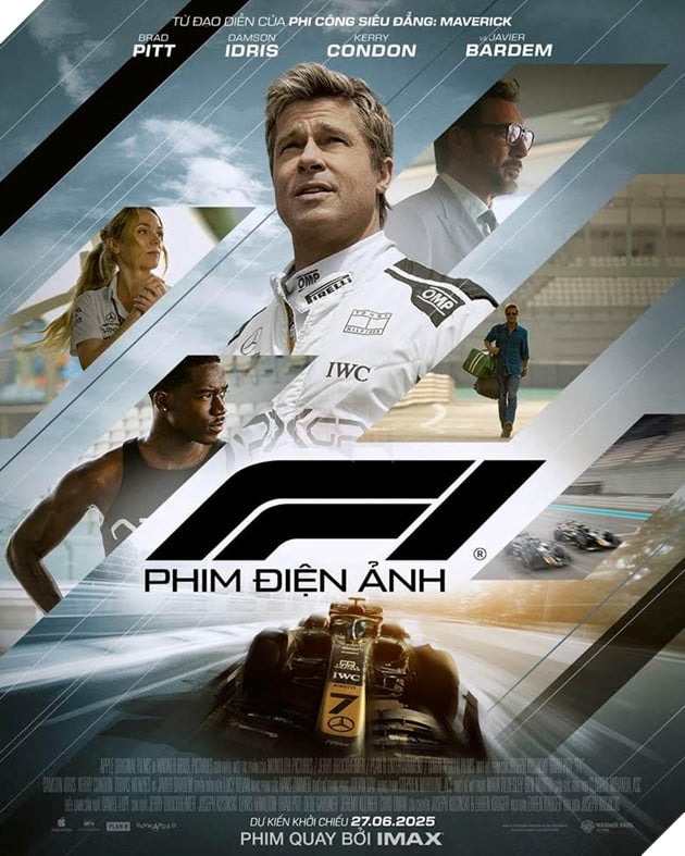 F1® là siêu phẩm phim đua xe công thức 1 được mong đợi nhất năm 2025.