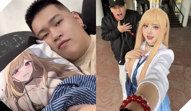 Nữ TikToker embealike đã chia sẻ câu chuyện về việc chồng của cô có sở thích xem anime và rất đam mê nhân vật 2D Marin Kitagawa trong 