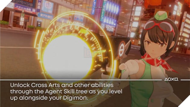 Người chơi có thể mở khóa Cross Arts khi gắn bó đủ lâu với Digimon