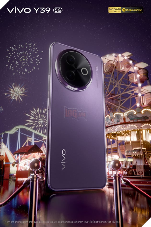 Vivo Y39 5G Chính Thức Ra Mắt: Siêu Pin Bluevolt 6.500mah Dẫn Đầu Phân Khúc, Bền Bỉ Lên Đến 5 Năm