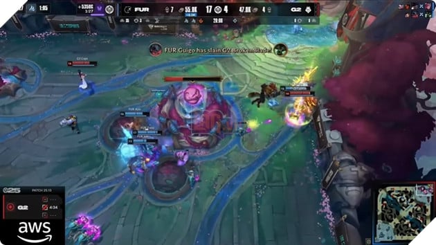 MSI 2025: FURIA Gây Bất Ngờ, Buộc G2 Esports Phải Đánh Đủ 5 Ván 5