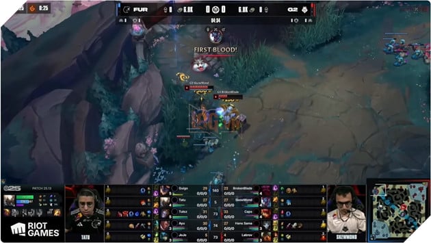 MSI 2025: FURIA Gây Bất Ngờ, Buộc G2 Esports Phải Đánh Đủ 5 Ván 11