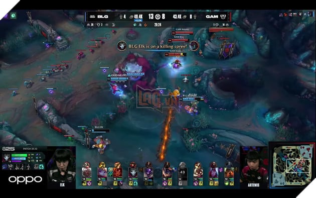 MSI 2025: GAM Esports Chưa Thể Tạo Đột Biến Trước Bilibili Gaming 4