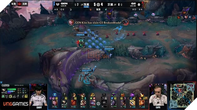 MSI 2025: GEN.G Thể Hiện Phong Độ Hủy Diệt Trước G2 Esports, Bước Tiếp Vào Nhánh Thắng 16