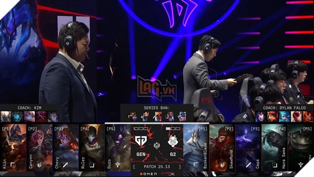 MSI 2025: GEN.G Thể Hiện Phong Độ Hủy Diệt Trước G2 Esports, Bước Tiếp Vào Nhánh Thắng 5