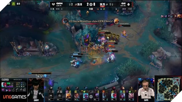 MSI 2025: GEN.G Thể Hiện Phong Độ Hủy Diệt Trước G2 Esports, Bước Tiếp Vào Nhánh Thắng 3