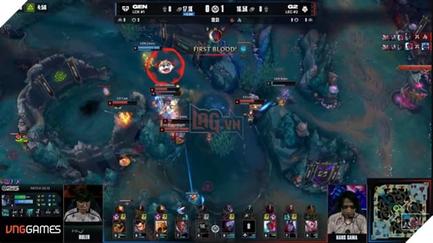 MSI 2025: GEN.G Thể Hiện Phong Độ Hủy Diệt Trước G2 Esports, Bước Tiếp Vào Nhánh Thắng 2