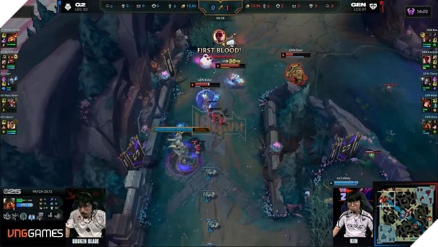 MSI 2025: GEN.G Thể Hiện Phong Độ Hủy Diệt Trước G2 Esports, Bước Tiếp Vào Nhánh Thắng 10
