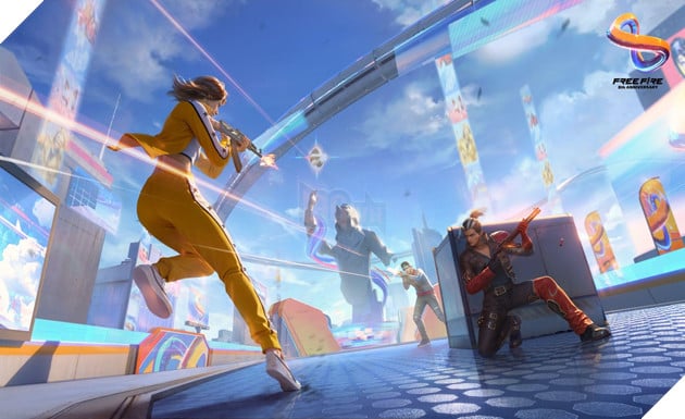 Sinh Nhật Free Fire Lần Thứ 8: Bữa Tiệc Vô Hạn Quà Tặng, Vật Phẩm Mới và Trải nghiệm Chiến Đấu Đầy Phong Cách 3
