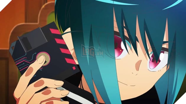 Phụ đề tiếng Đức trong tập đầu tiên của anime 