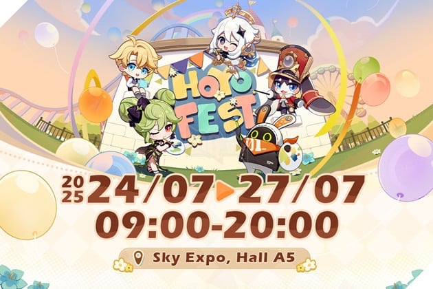 HoYo FEST 2025: Sự Kiện HoYoverse Được Mong Chờ Nhất Ở Đông Nam Á Sẽ Quay Trở Lại Vào Tháng 7!