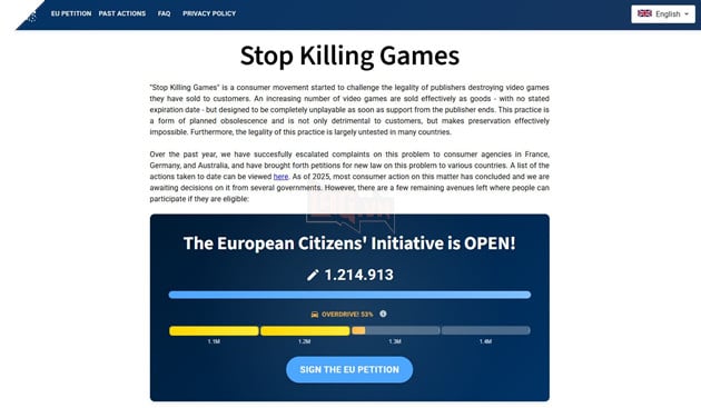 Sáng kiến Stop Killing Games với mong muốn sự minh bạch từ nhà phát triển và phát hành game