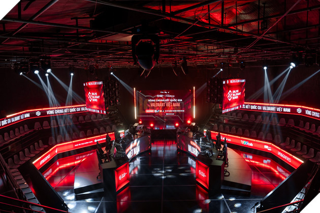 Toàn cảnh sân khấu LAN đầu tiên của ON Live VALORANT Series