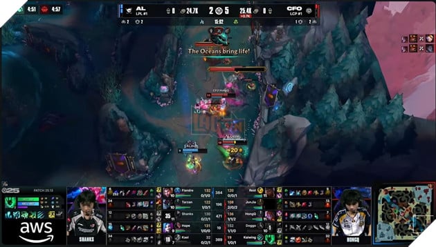 MSI 2025: Anyone's Legend Khẳng Định Sức Mạnh, CFO Kết Thúc Hành Trình Tại Giải Đấu Lớn 15