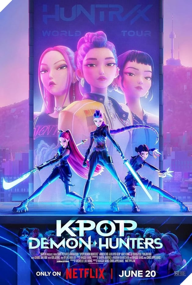 Bộ phim KPop Demon Hunters hiện đang đứng đầu bảng xếp hạng toàn cầu của Netflix tính đến ngày 2/7.