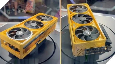 Asus ra mắt card đồ họa RTX 5090 mạ vàng thật, giá trị ngang một chiếc Ferrari