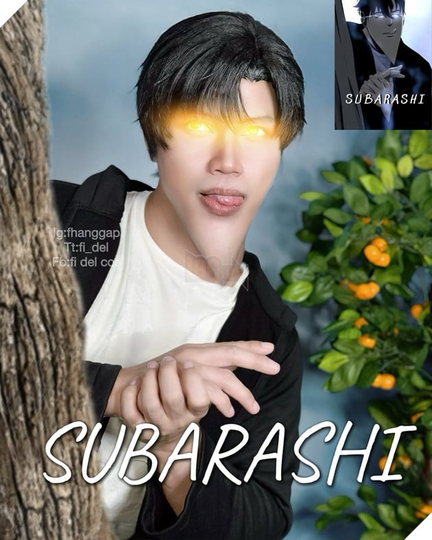 Cười không nhặt được mồm với bộ cosplay Solo Leveling cực kì độc đáo