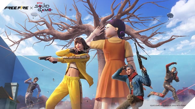 Lời Mời Đã Đến: Bước Vào Vũ Trụ Squid Game Của Netflix Trong Garena Free Fire Bắt Đầu Từ Ngày 18/07! 2