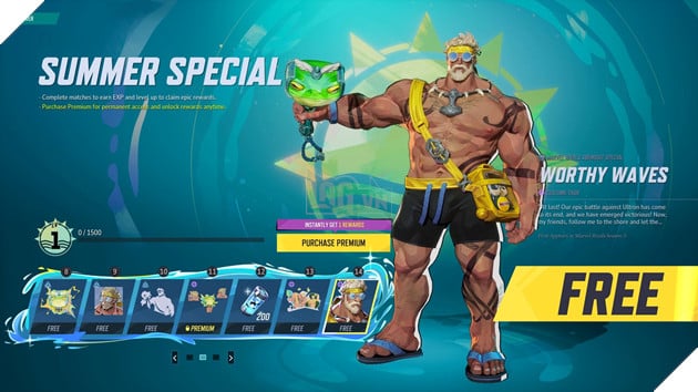 Marvel Rivals Khiến Cộng Đồng Hâm Mộ Bùng Nổ Với Sự Kiện Mùa Hè Và Dòng Trang Phục Đi Biển 5